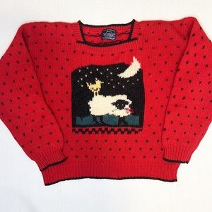 Woolrich Vintage Wool Sheep Sweater
